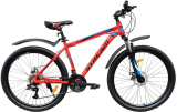 Велосипед горный Stream Polaris 26”, рама 17” алюминий, 21 скор.,тормоза дисковые,щитки/